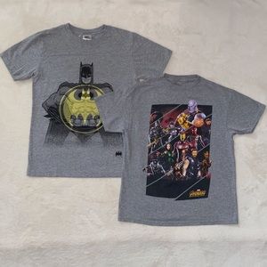 Boys 2 Pack Super Heroes Shirts